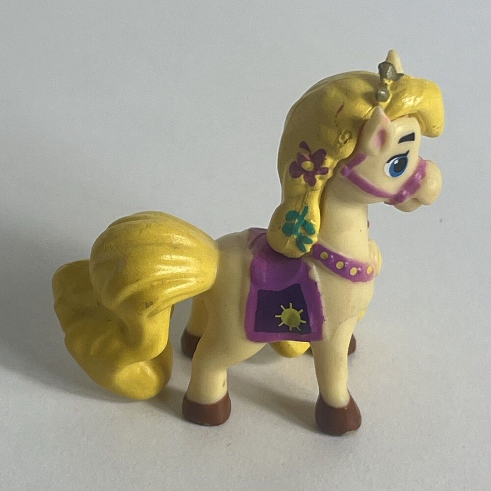 Disney Palace Pets Princess Tangled Horse Toy Yellow